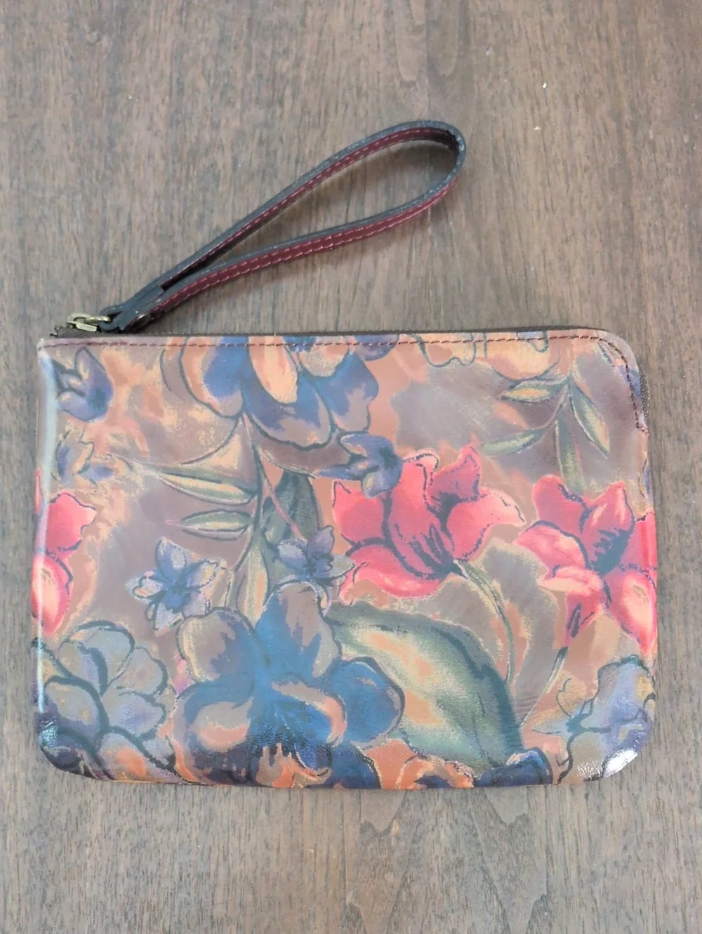 Patricia Nash Floral Wristlet